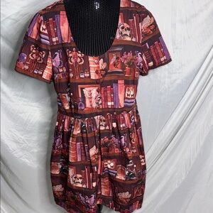 Dangerfield Multicolor Printed Midi Dress